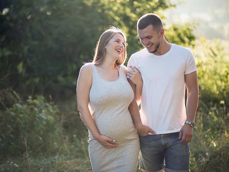 Couple femme enceinte