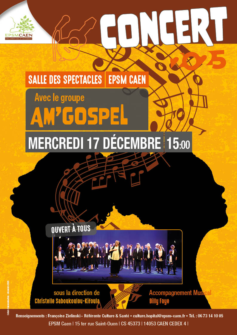 Affiche Concert Am'Gospel